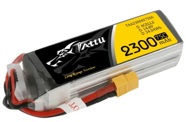 TAA23004S75X6 TATTU 2300mAh 14.8V 75C 4S1P Lipo Akku mit XT60